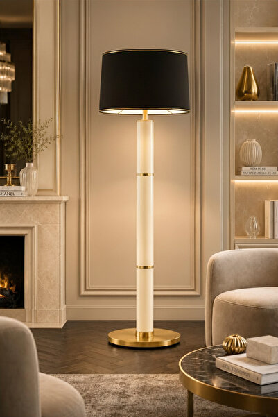 VENÜS NOVA VENÜS BENETNASCH | MODERN PARLAK KREM & GOLD DETAYLAR METAL LAMBAD...