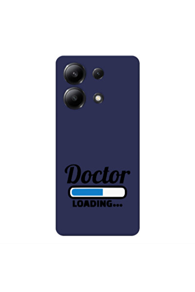 Other Xiaomi Redmi Note 13 4G Doctor Loading Dark blue Colored Silicone TPU Θήκη