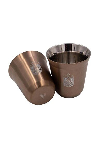 Cup ROVATTI 2-Piece Set Pola UAE Stainless Steel Bronze 175ml