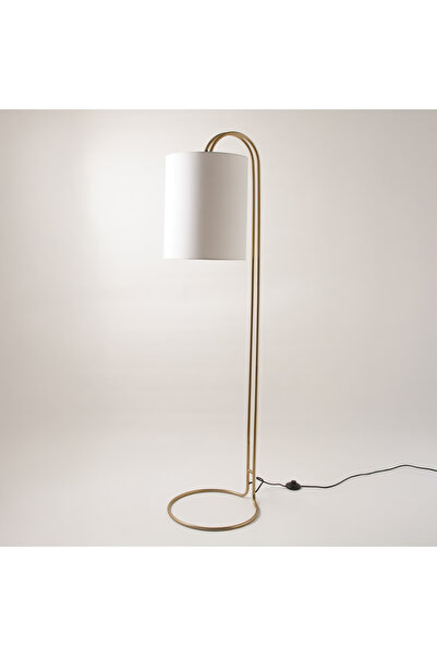 homez Metal And Marle Floor Lamp, Gold 42*38*150Cm