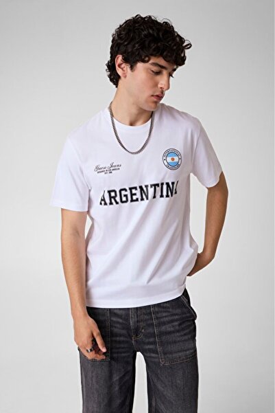 Guess Jeans Erkek Regular Fit T-Shirt