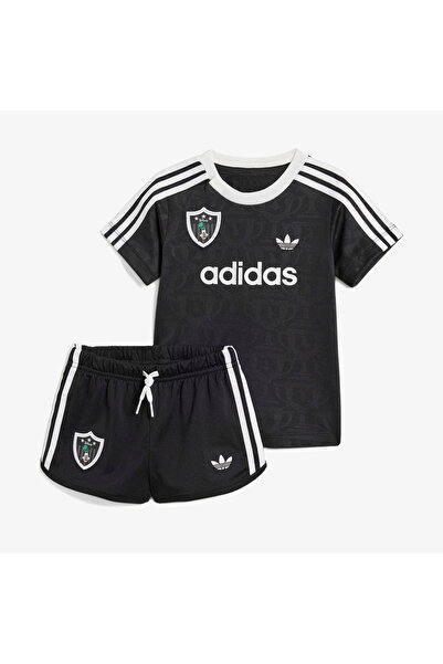 adidas Jersey Çocuk Siyah Eşofman Takımı
