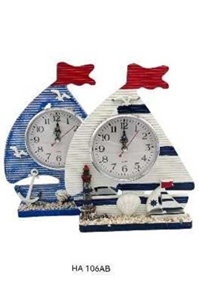 Tradesor Διακοσμητικό Souvenir - Ρολόι - Σετ 2 τεμάχια - HA-106AB - 921270