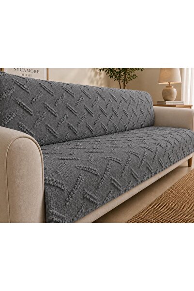 SYCAMORE HOME غطاء أريكة من الشانيل الفاخر مقاس 175x215 سم، غطاء أريكة قابل ل...