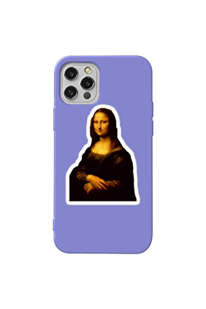 Other Apple iPhone 12 Pro Davinci Purple Colored Silicone TPU Θήκη