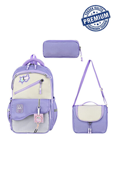 Speedy Bags مجموعة فاخرة للغاية مكونة من 3 قطع من حقيبة مدرسية للبنات مع دعم ...