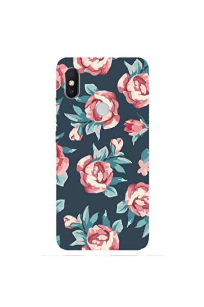 Other Xiaomi Redmi S2 Purple roses Transparent Silicone TPU Θήκη