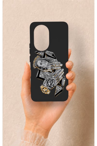 Vip Case Honor 200 5g Compatible Self Made Patterned Silicone Case