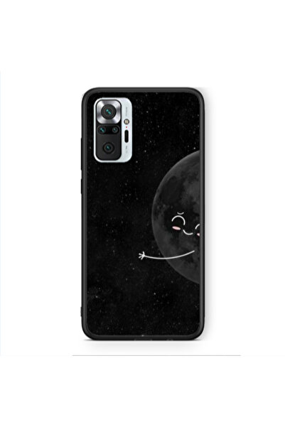Other Xiaomi Redmi Note 10 Pro 4G Half Moon 2 Black Glossy Θήκη