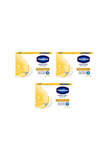 Vaseline Healthy Plus Total Moisture Nemlendirici Kalıp Sabun (3 Adet)