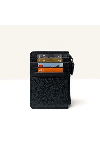 Grande Genuine Leather Card Holder Zipper Wallet