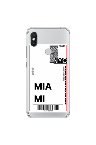 Other Xiaomi Redmi S2 Miami NYC Transparent Silicone TPU Θήκη