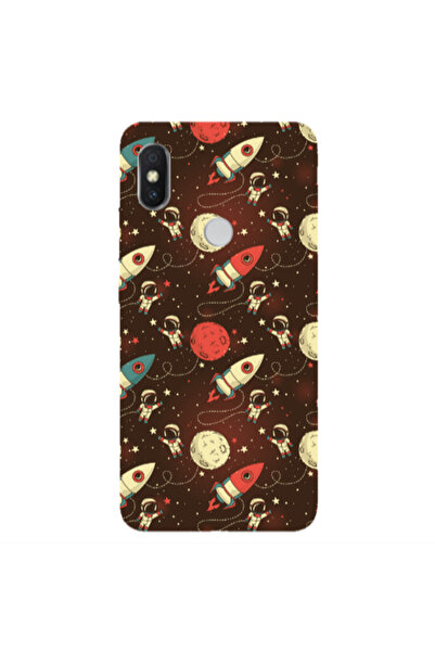 Other Xiaomi Redmi S2 Stars and astronaut Transparent Silicone TPU Θήκη