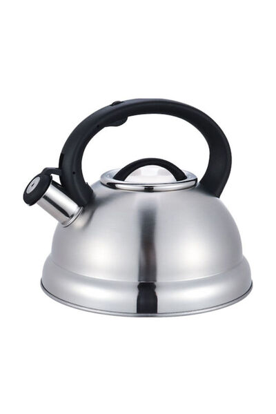 Maestro Kettle Stainless Steel Silver With Black Handle 3000ml