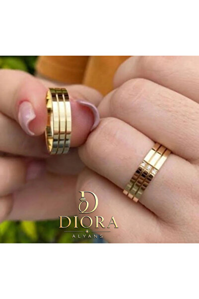 DİORA ALYANS İÇİ DOLU 925 AYAR 6 MM GÜMÜŞ ALYANS KADIN ÜRÜN ÖZEL EL İŞİ ZİRKO...