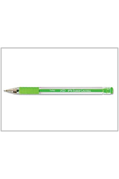 Faber Castell Ballpoint Pen 1425 Light Green - 5 Units