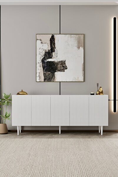 enwood Capella MDF 5 Kapaklı Konsol 200 cm