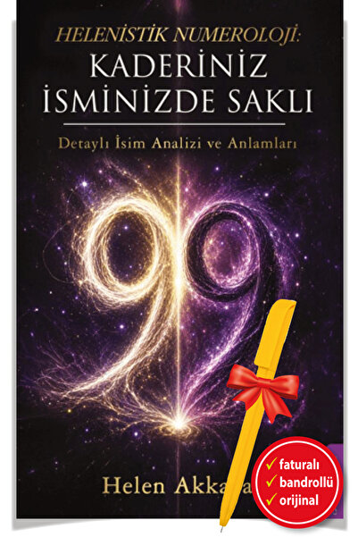 Destek Yayınları Alfa Kalem ile Helenistik Numeroloji: Kaderiniz İsminizde Sa...