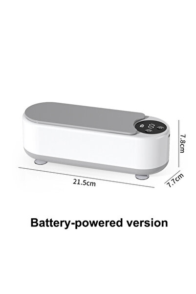 Choice White Portable Household Cleaning Machine, 450ml Clean Pod Ultrasonic ...