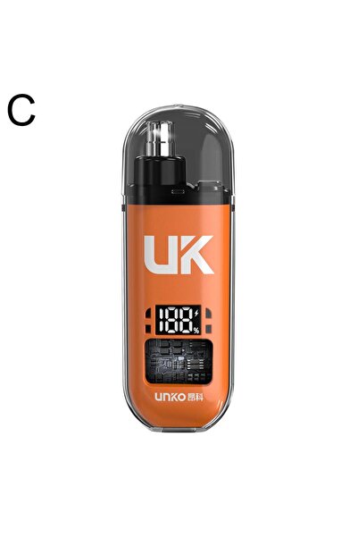 Choice1 TX05-Orange Digital Display Mini Electric Nose Hair Trimmer Rechargea...