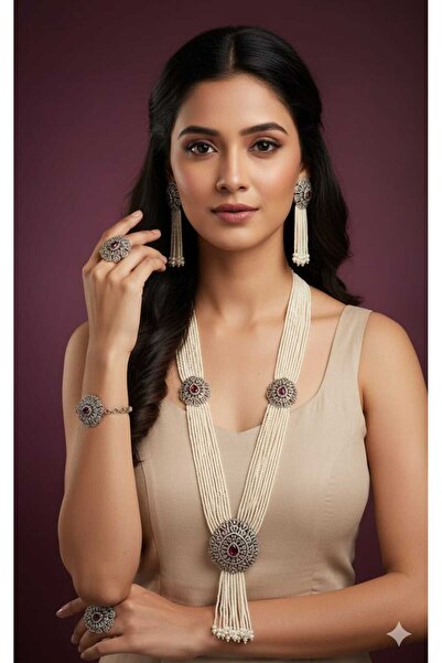 Generic Turquoise Pearl Jewelry Set - a True Touch of Luxury