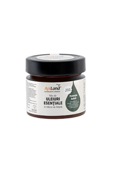 Apiland Mix de Uleiuri Esentiale in Miere de Mana - Protectie Activa 250g