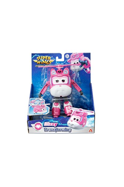 scntoys Harika Kanatlar Dönüşen Dizzy 12 cm2'si 1 Arada Süper Wings Dizzy