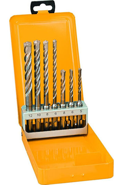 Dewalt Set de 7 burghie din carbură cu coadă SDS Plus pentru zidărie și metal...