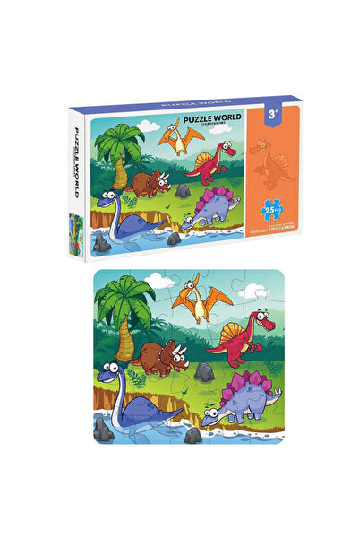 ToyMarkt Μίνι Παζλ 25 τεμαχίων με σχέδιο δεινοσαύρων