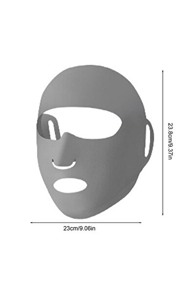 Choice1 Gray Sun Protection Summer Full Face Mask Sun Protection Men Women Fa...