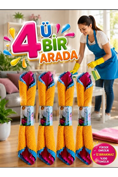 Microlüks 4 LÜ TEMİZLİK BEZİ