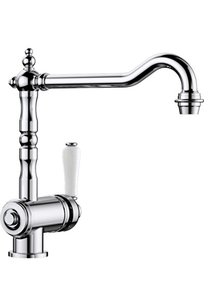 Blanco Tradon Chrome Μπαταρία Κουζίνας με Περιστρεφόμενο Ρουξούνι