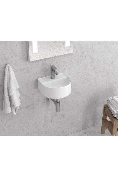 Karag LT 5062 Νιπτήρας Αναρτώμενος Λευκό Πορσελάνη