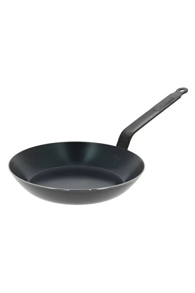 OEM Tigaie din otel carbon BLUE CARBON, 24 cm, grosime 2 mm, negru