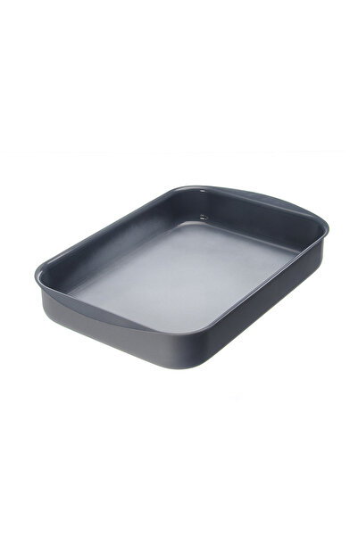 moneta Tava copt Moneta, Aluminiu, Antiaderenta, Gri inchis, 25x35 cm
