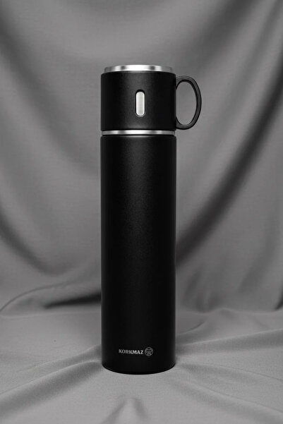 KORKMAZ Enjoy 580 ml Stainless Steel Thermos – Hot and Cold Beverage Thermos ...