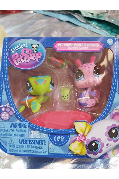 Littlest Pet Shop Minişler 2’li Figür Seti S4 - 247&248 Denizatı Ve Deniz Kap...