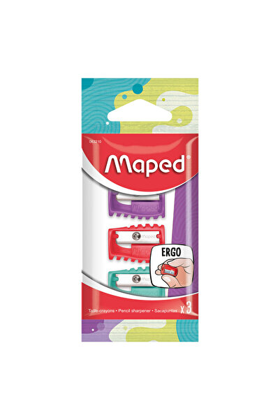 Maped مبراة أقلام بوجي بفتحة واحدة 3 قطع 063210