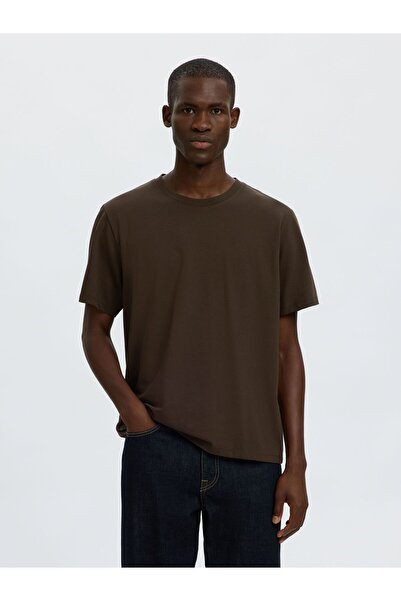 SELECTED T-Shirt Regular Fit Baumwoll