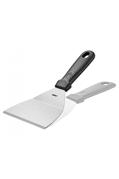 GEFU Spatula gratar, Gefu, Inox, Design ergonomic, 24.5 x 10.3 x 5.8 cm, Negr...