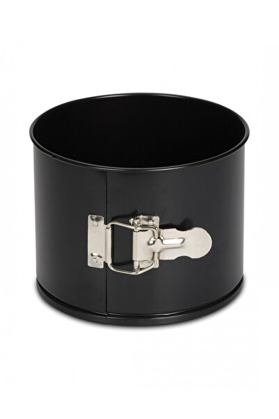 Patisse Forma de prajitura cu ar, Patisse, Otel, 12 cm inaltime, Negru