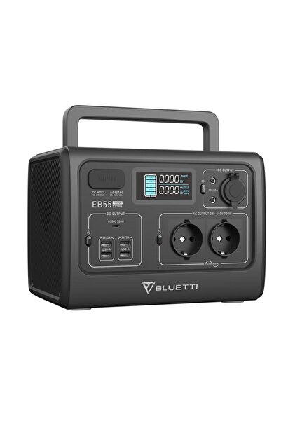 Bluetti EB55 700W 537WH TAŞINABİLİR GÜÇ İSTASYONU