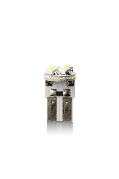 VECTA Set 2 becuri auto cu led T10 5W 24V, alb cu 4 Leduri