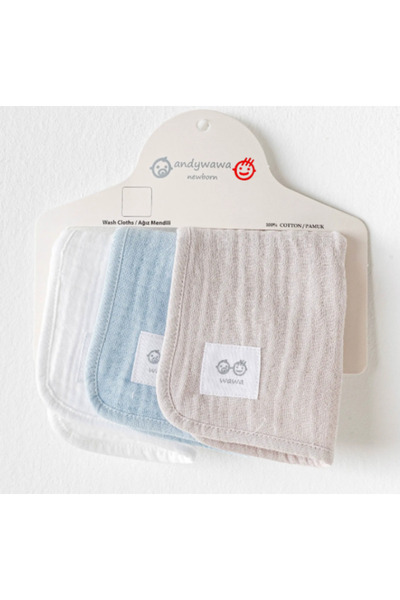 andywawa Andy Wawa Ağız Mendili Müslin 3lü Home 20x20cm