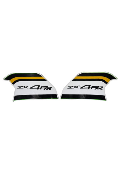 Kawasaki Zx4rr Yan Grenaj Sticker 2025 2026 Model Sarı