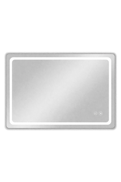 Bruno καθρέφτης μπάνιου LED BRN-0285, οριζόντιος & κάθετος, 24W, 60x80cm, IP67