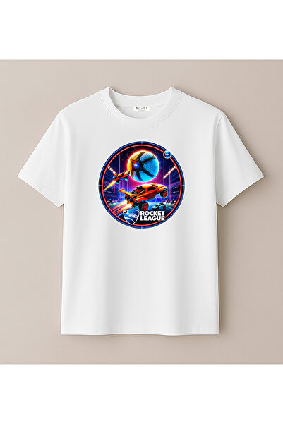 BLITZIST Rocket League-Παιδικό μπλουζάκι με στάμπα Rocket League Design (4-13...