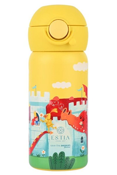 estia Παιδικό Θερμός 350ml Φρούριο Δράκος (01-33088)