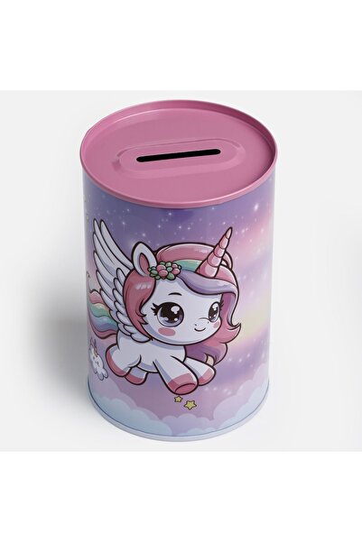 Z Store Метална касичка Еднорог - 8x12.3см