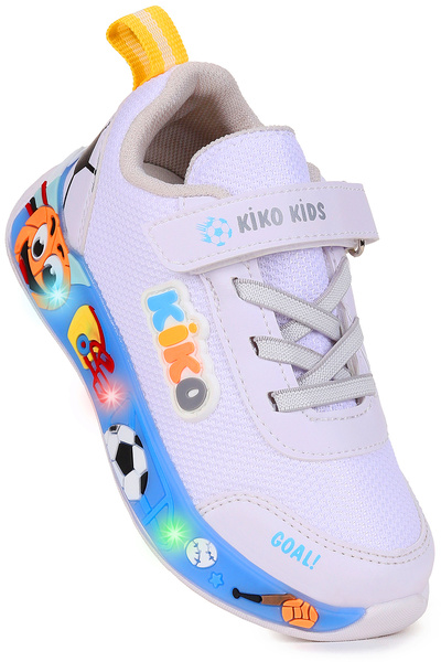 Kiko Kids Velcro Işıklı Günlük Cırtlı Erkek Çocuk Spor Ayakkabı